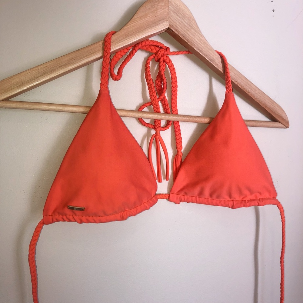 Orange string bikini